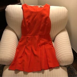 Forever 21 Sleeveless Pleated Dress - L